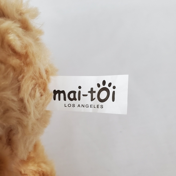 Mai-toi I love you Valentines plush bear - Picture 11 of 11